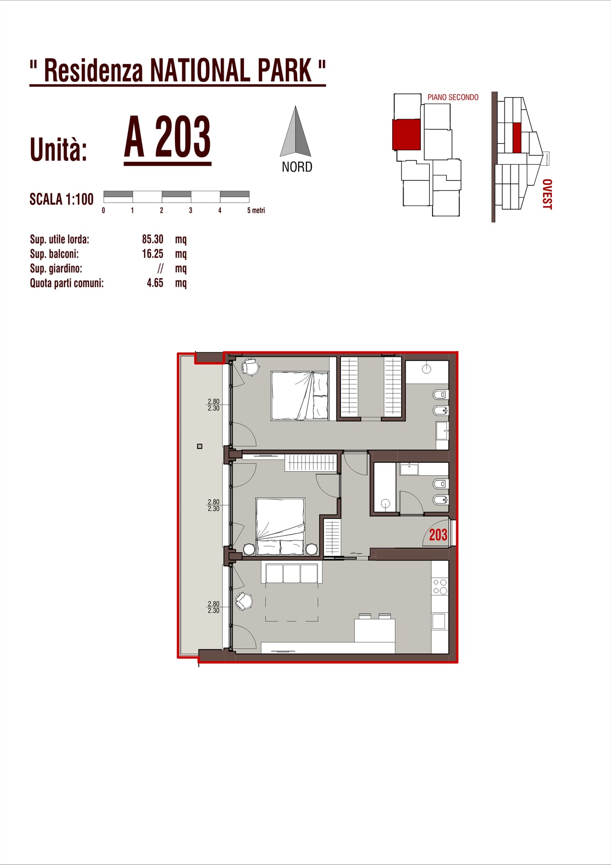 Planimetria A203